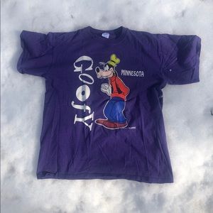 Rare Vintage Goofy Minnesota Tee Collab